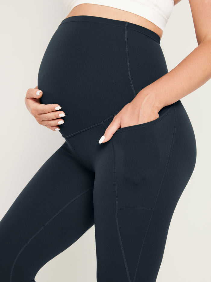 Maternity Leggings with Pockets 25"
