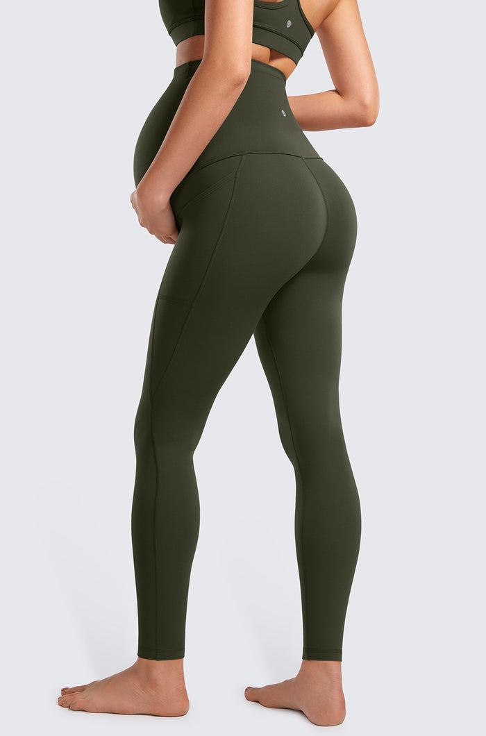 Maternity Leggings with Pockets 28"
