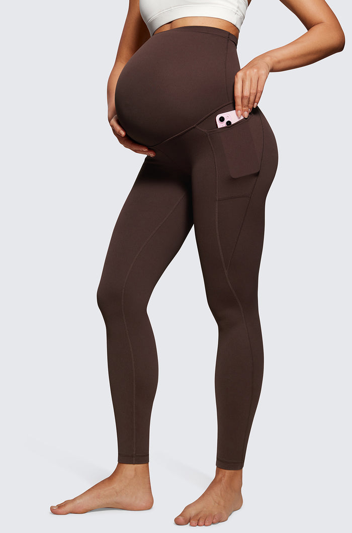 Maternity Leggings with Pockets 28"