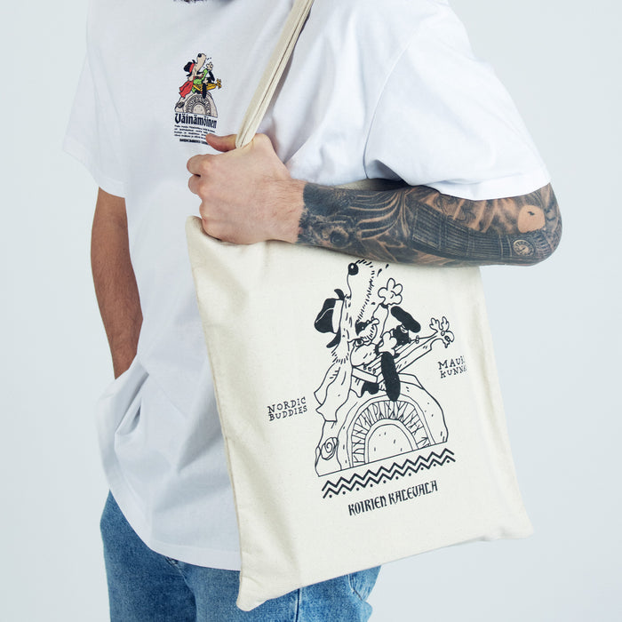 Mauri Kunnas The Canine Kalevala Tote Bag