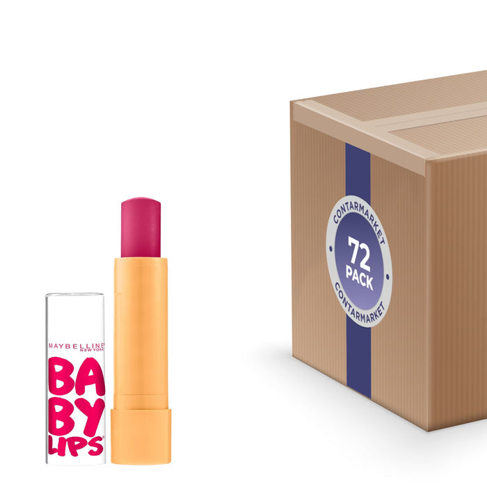 Maybelline Baby Lips Cherry Me Lip Balm - 0.15 oz - 72 Pack