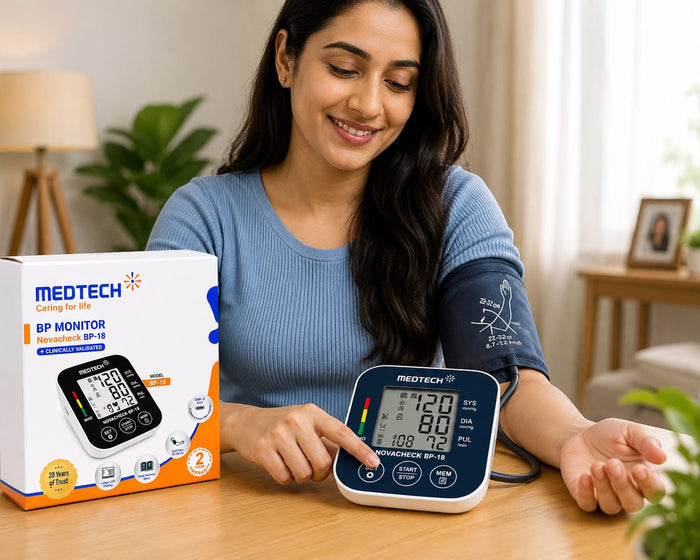 Medtech BP-18 Digital Blood Pressure Monitor – Type-C ...