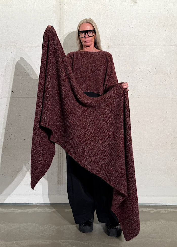 MÉLANGE KNITTED SCARF