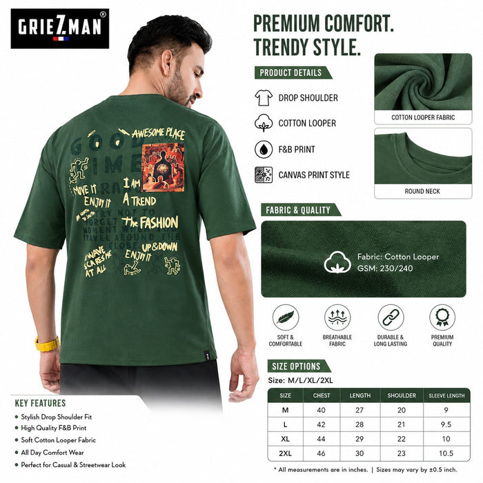 Men's Drop Shoulder T-Shirt
