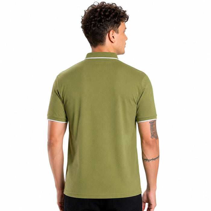 Men's Printed Polo T-Shirt | Fancy Print Half Sleeve Collar T-Shirt | Imported Tencel Lycra Fabric | Casual & Regular Fit
