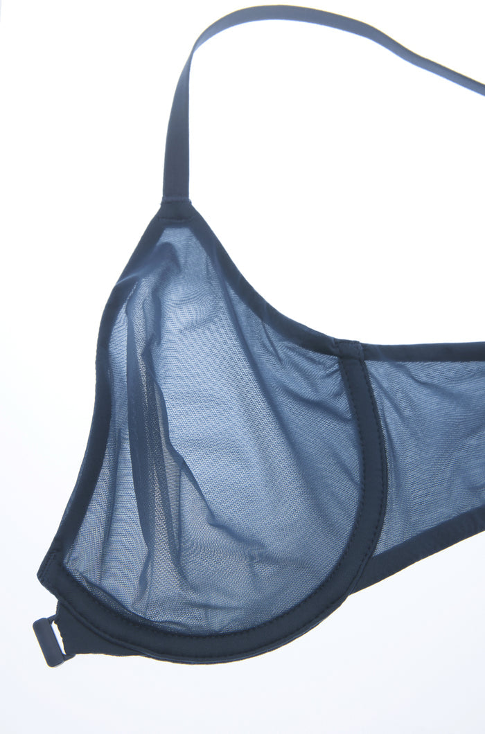 Mesh Front Closure Bra