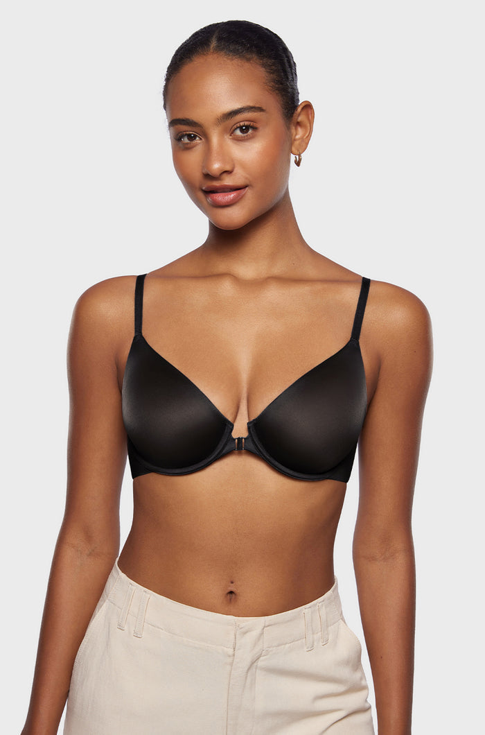 Mesh Front Closure Bra
