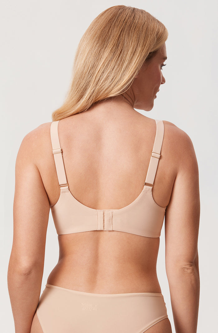 Mesh Monowire Full Coverage Bra