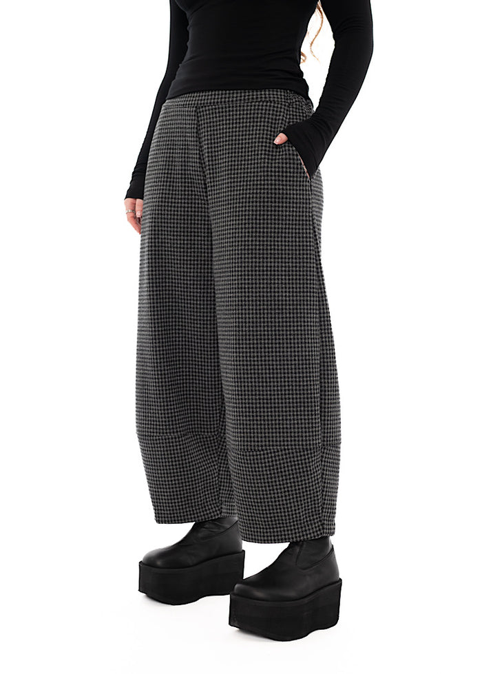MICRO-CHECK RIMA JQ TROUSER