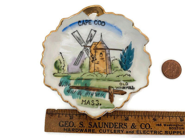 Midcentury Cape Cod Massachusetts Souvenir Dish at Duckwells