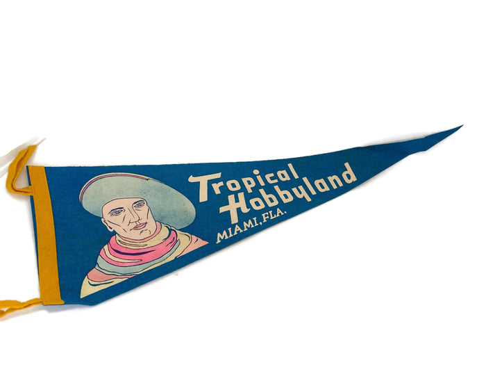 Midcentury Miami Florida Pennant at Duckwells