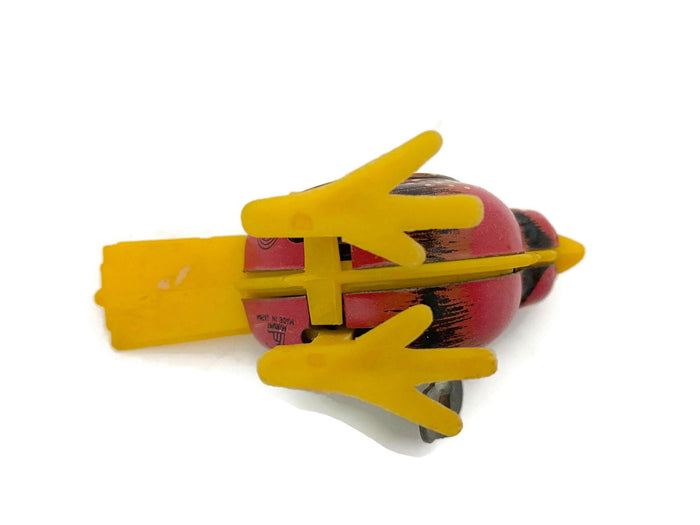 Midcentury Wind Up Toy Bird by Mikuni Made in Japan at Duckwells