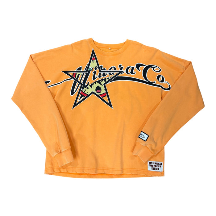 Mihora L/S Logo T-Shirt ‘Orange’