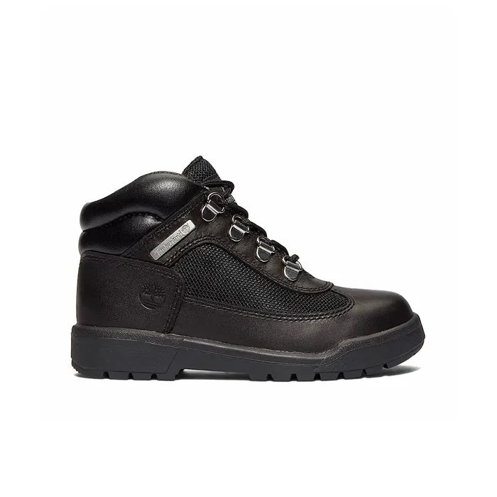 Mixed-Media Field Boots GS 'Black Nubuck'