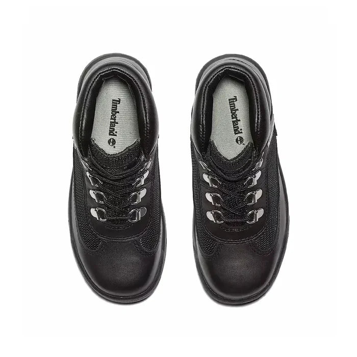 Mixed-Media Field Boots GS 'Black Nubuck'