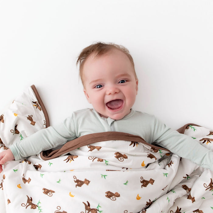 Monkey Baby Blanket