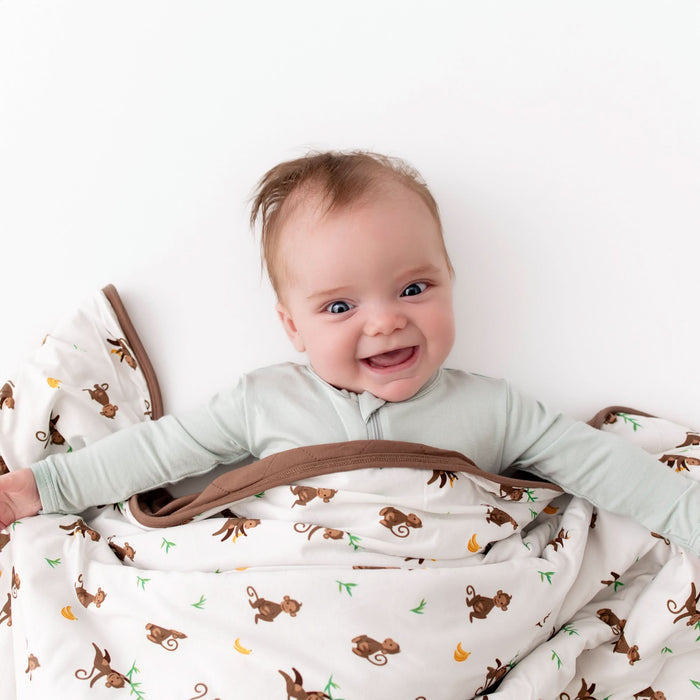 Monkey Baby Blanket