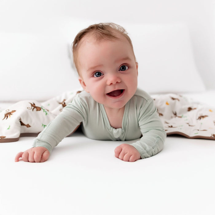 Monkey Baby Blanket