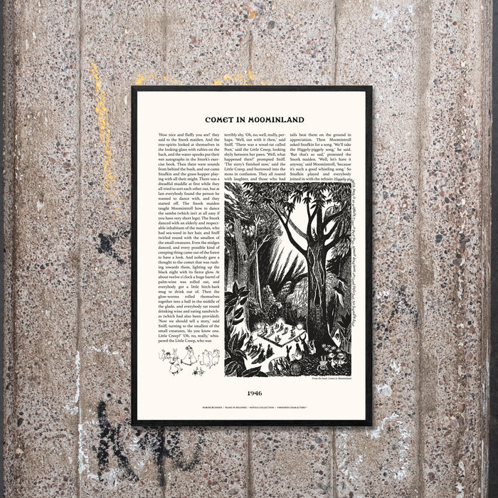 Moomin Novels Poster