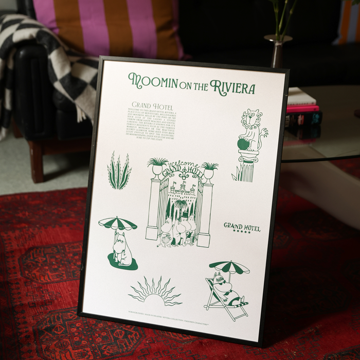 Moomin Riviera Poster