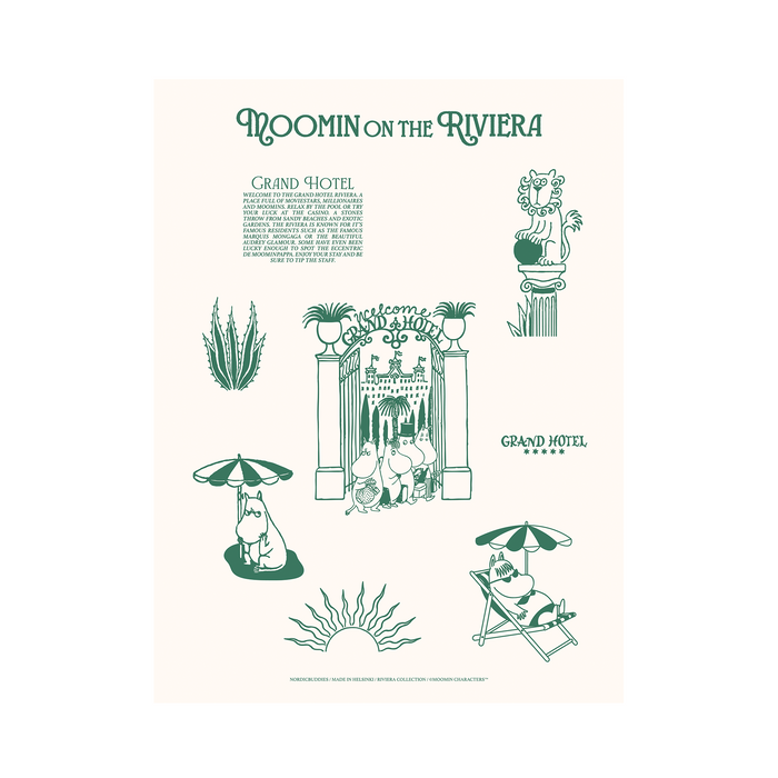 Moomin Riviera Poster