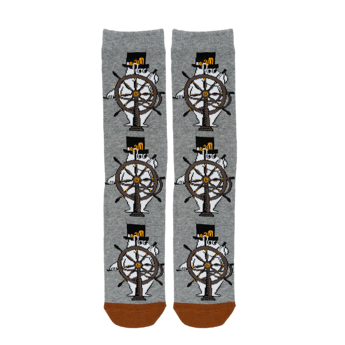 Moominpappa on Wheel Men's Socks