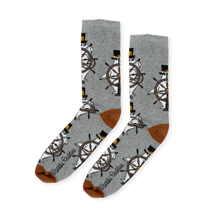 Moominpappa on Wheel Men's Socks