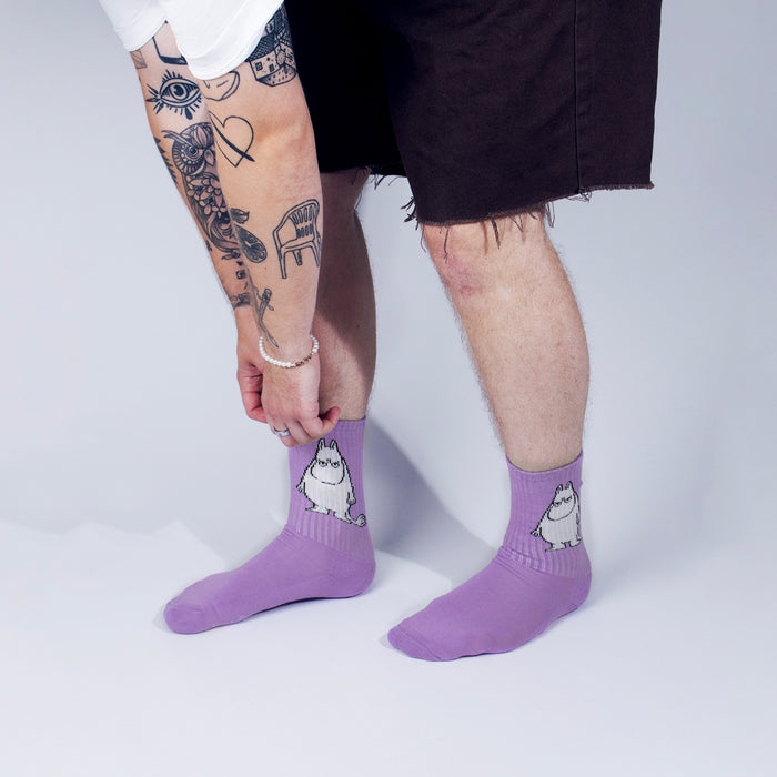 Moomintroll Angry Men's Retro Socks