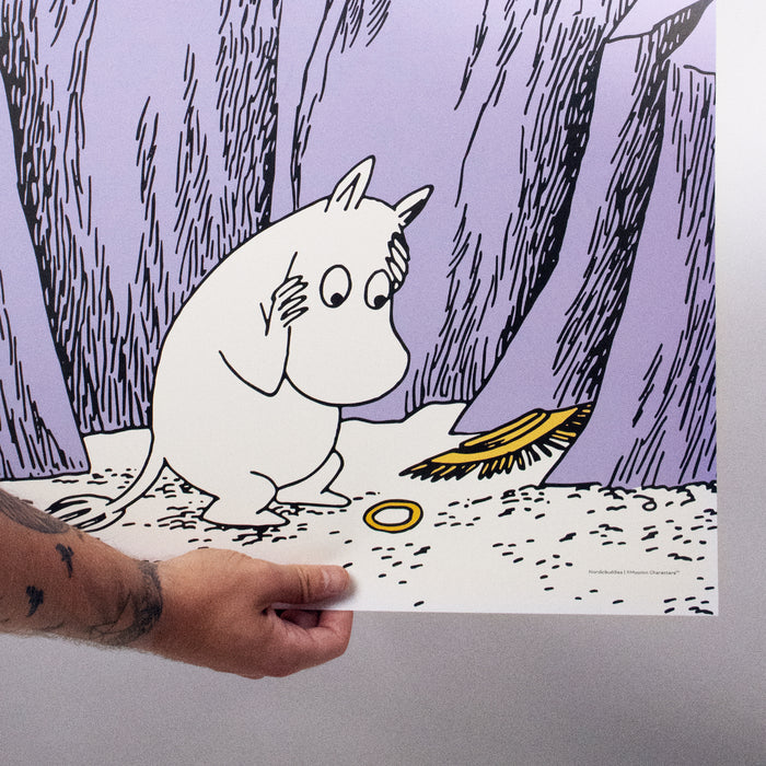 Moomintroll Ankle Ring Poster