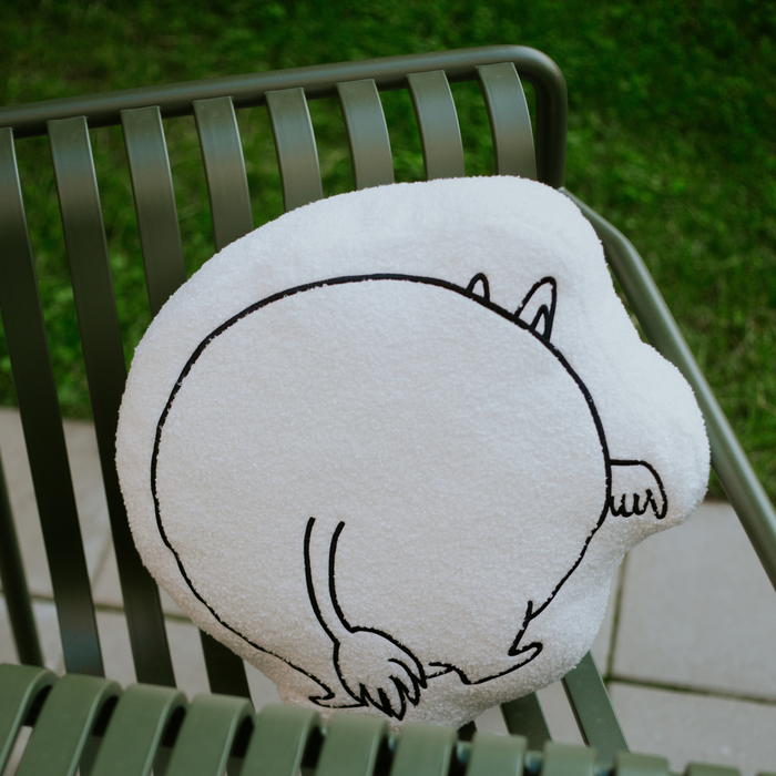Moomintroll Butt Cushion