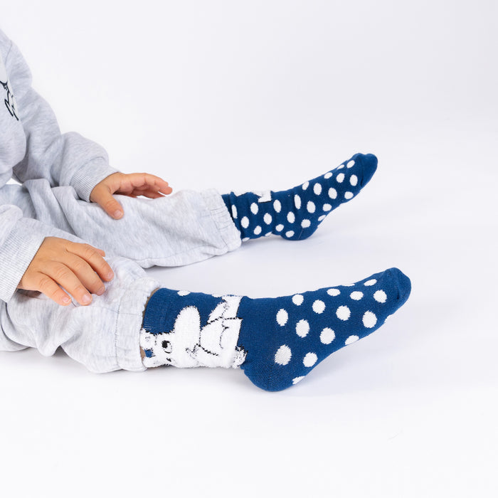 Moomintroll Fluffy Kids Socks