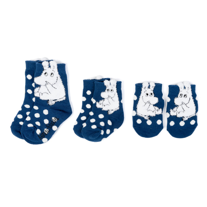 Moomintroll Fluffy Kids Socks