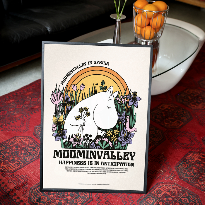 Moomintroll Meadow Poster