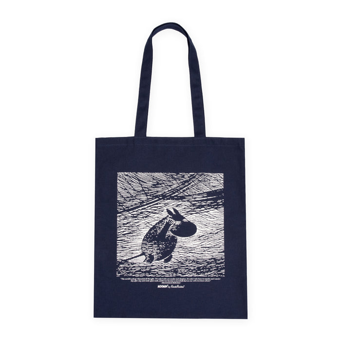 Moomintroll Snowstorm Tote Bag