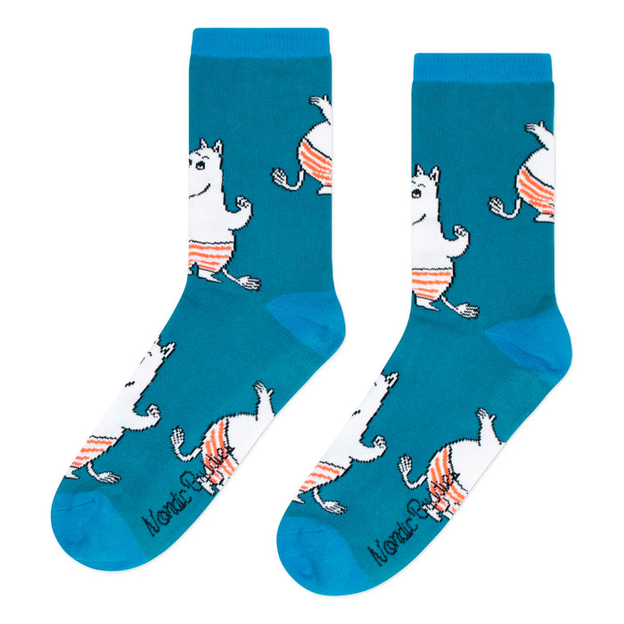 Moomintroll Swimming Men Socks