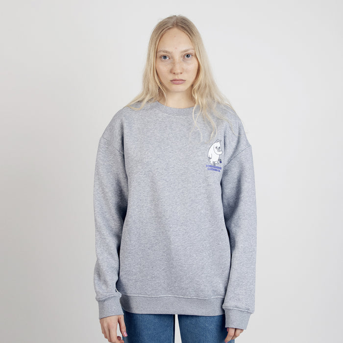 Moomintroll's Flower Crewneck College Unisex