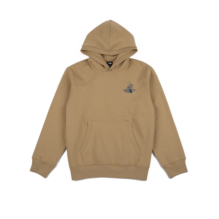 Mountain Celebration Relaxed Hoodie 'Khaki Stone'