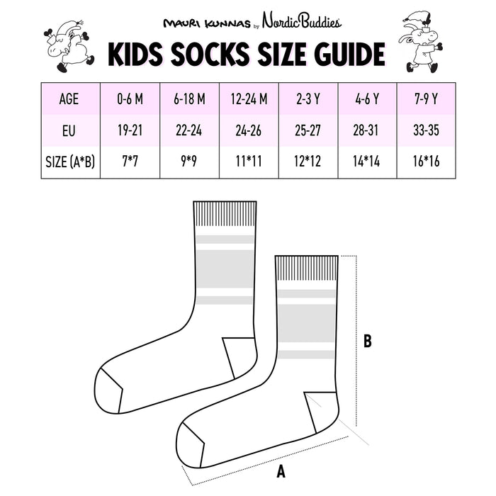Mr. Clutterbuck Kids Socks, Double Pack