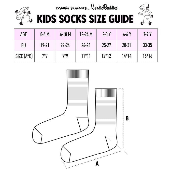 Mr. Clutterbuck Kids Socks, Double Pack