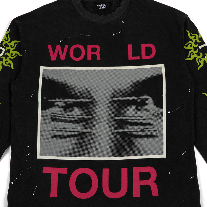 Nailhead Longsleeve 'Washed Black'