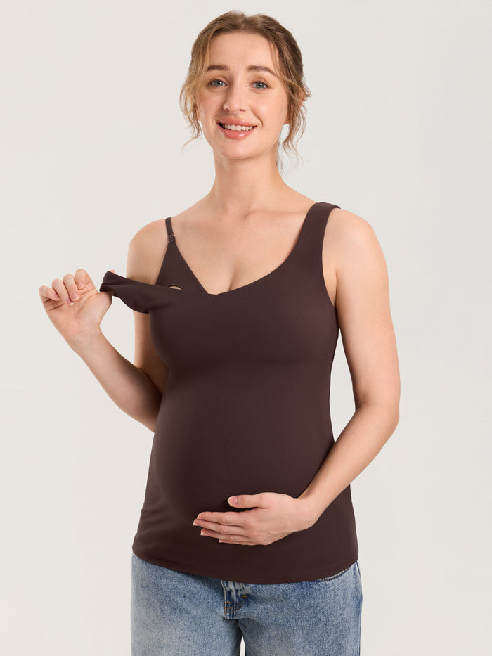Natrelax® V Neck Nursing Tank Top