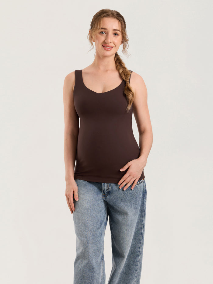 Natrelax® V Neck Nursing Tank Top