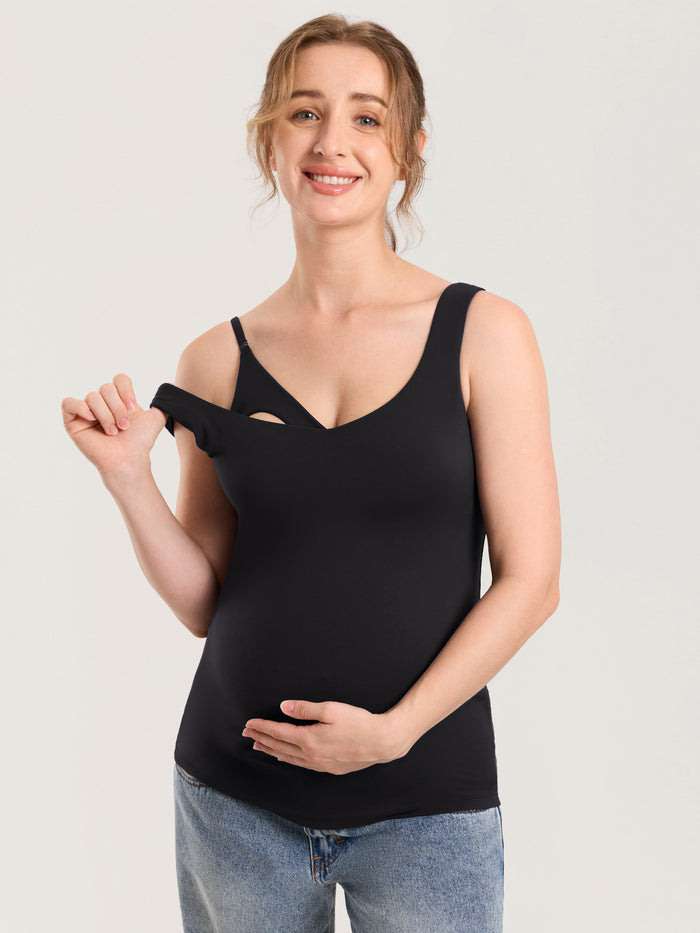 Natrelax® V Neck Nursing Tank Top