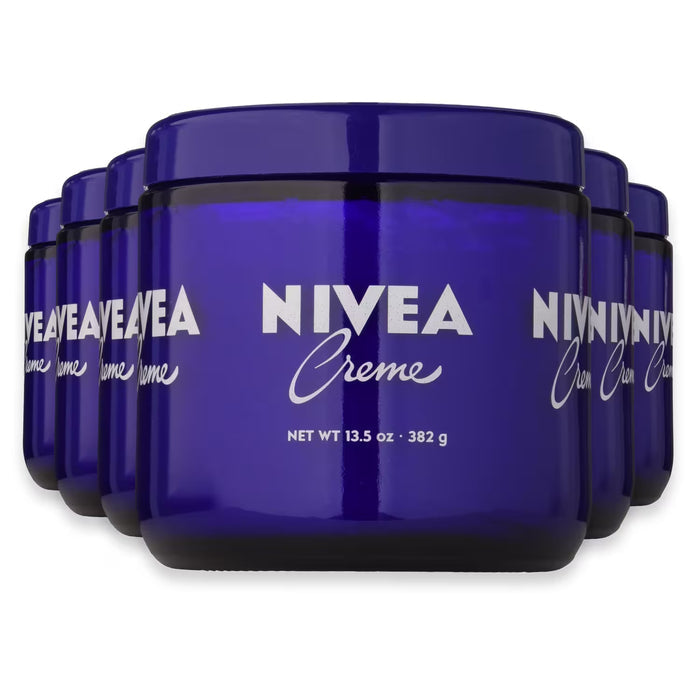 NIVEA Body Cream Jar - 13.5 oz - 6 Pack