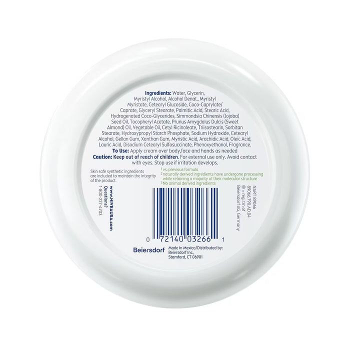 NIVEA Soft Refreshingly Soft Moisturizing Cream with Jojoba Oil and Vitamin E - 16 oz - 6 Pack