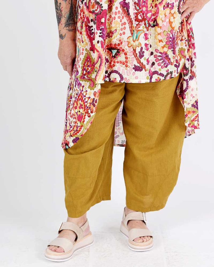 Noggia Olive Green Pants - G!Ozé