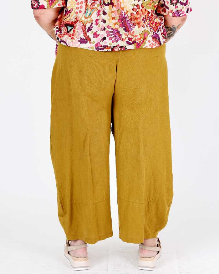 Noggia Olive Green Pants - G!Ozé