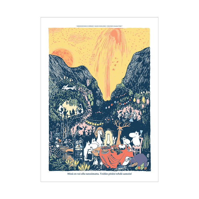 Nordicbuddies x Mörskä Celebration Poster