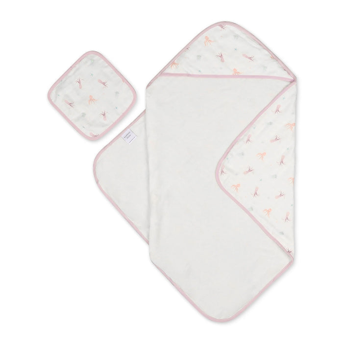 bamboo hooded towel set