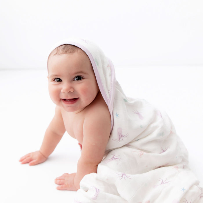 Octopus Hooded Towel Set